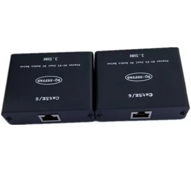 AirBase MJ-CAT Подовжувач стерео аудіо сигналу Mini Jack по кручений парі через RJ45