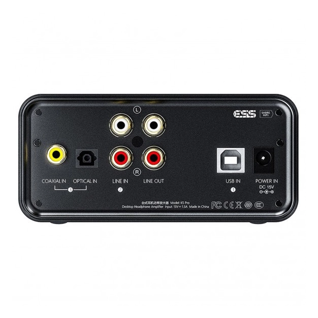 Підсилювач для навушників FiiO K5 Pro ESS Desktop DAC and Amplifier Підсилювач для навушників FiiO K5 Pro ESS Desktop DAC and Amplifier