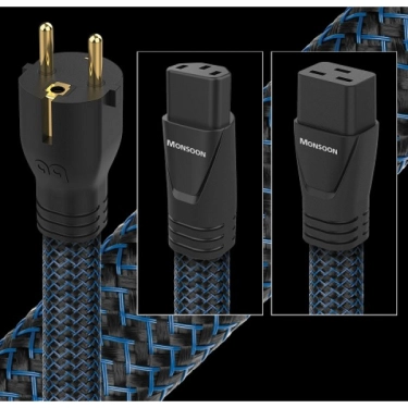 Силовий кабель AudioQuest power 2 м Monsoon EU IEC13
