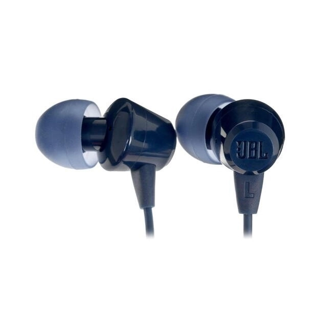 Внутрішньоканальні навушники-гарнітура JBL C50HI Blue