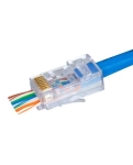 Конектори SCP Simply45-Cat5E Pass Through Modular Plugs for 24Awg Cat5E (100 шт)