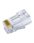 Конектори SCP Simply45-Cat5E Pass Through Modular Plugs for 24Awg Cat5E (100 шт)