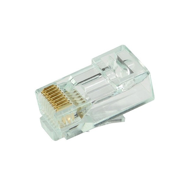 Конектори SCP Simply45-Cat6 Pass Through Modular Plugs for 23Awg Cat6 (100 шт)