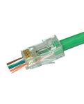 Конектори SCP Simply45-Cat6 Pass Through Modular Plugs for 23Awg Cat6 (100 шт)