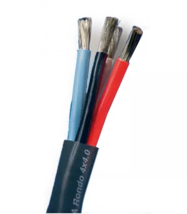 Акустичний кабель для Bi-wiring або Bi-amping підключення Supra RONDO 4X4.0 Grey