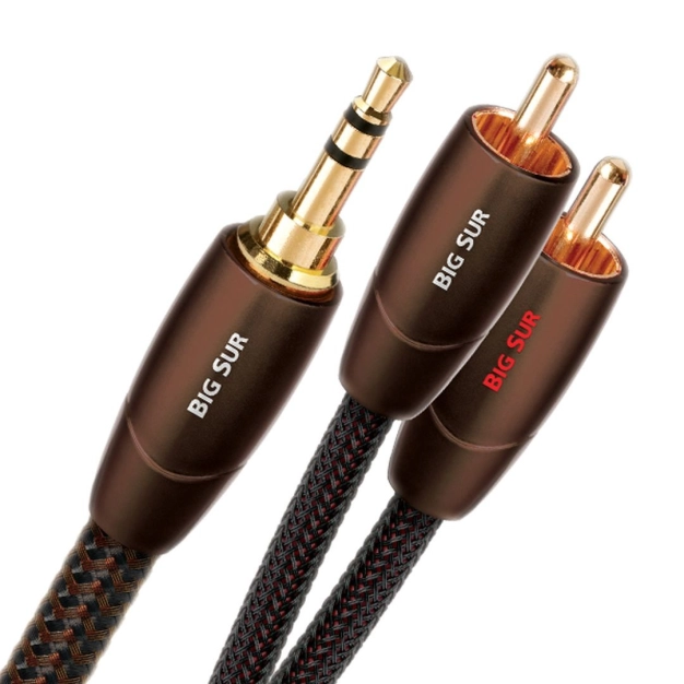 Міжблочний кабель AudioQuest BIG SUR 3.5 мм - 2RCA 1 м