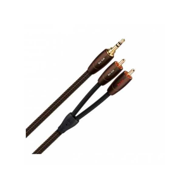 Міжблочний кабель AudioQuest BIG SUR 3.5 мм - 2RCA 1 м Міжблочний кабель AudioQuest BIG SUR 3.5 мм - 2RCA 1 м