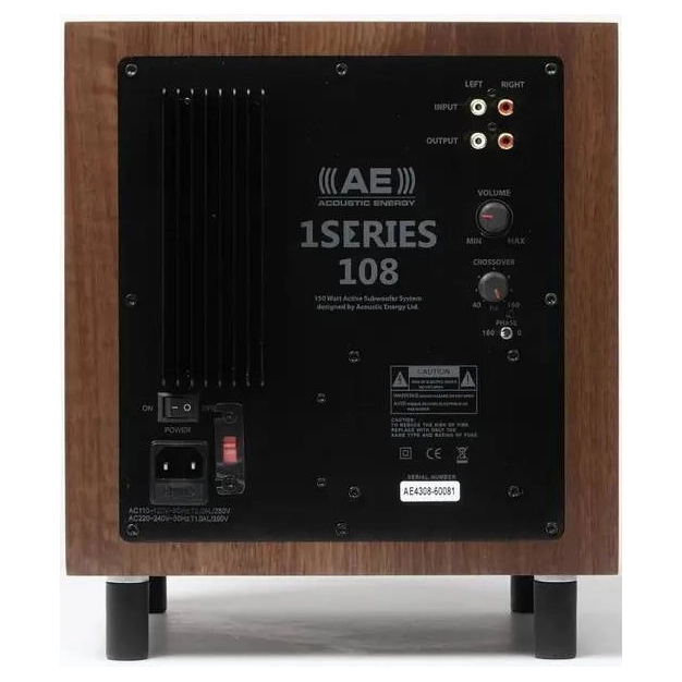 Сабвуфер Acoustic Energy AE108² Walnut