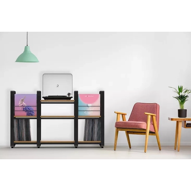 Тумба під Vinyl NorStone Loft Side Black/Bamboo