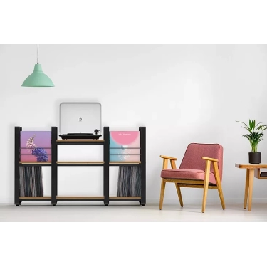 Тумба під Vinyl NorStone Loft Side Black/Bamboo