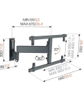 Шарнірний кронштейн для ТВ Vogel's TVM 3663 OLED