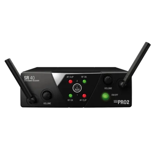 Радіосистема з ручним мікрофоном AKG WMS40 Mini2 Vocal Set BD US45A/C EU/US/UK Радіосистема з ручним мікрофоном AKG WMS40 Mini2 Vocal Set BD US45A/C EU/US/UK