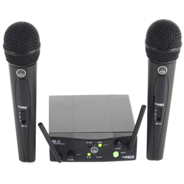 Радіосистема з ручним мікрофоном AKG WMS40 Mini2 Vocal Set BD US25A/C Радіосистема з ручним мікрофоном AKG WMS40 Mini2 Vocal Set BD US25A/C
