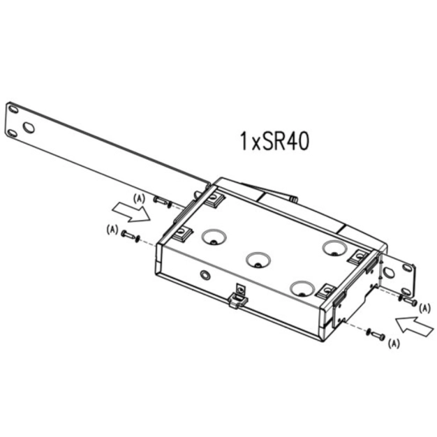 Рекове кріплення для радіосистем AKG RMU40 mini PRO