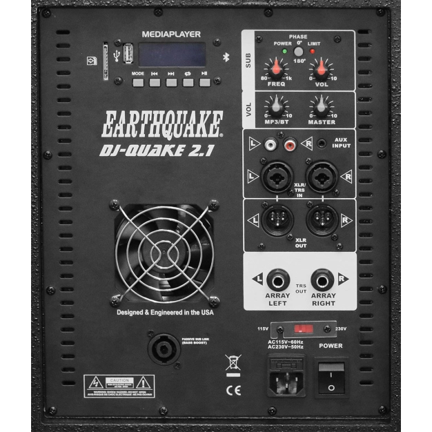 Акустична система Earthquake DJ-Quake 2.1 v2 Акустична система Earthquake DJ-Quake 2.1 v2