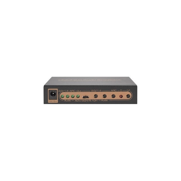 HDMI to HDMI V2.0 Converter with AirBase Audio Extractor