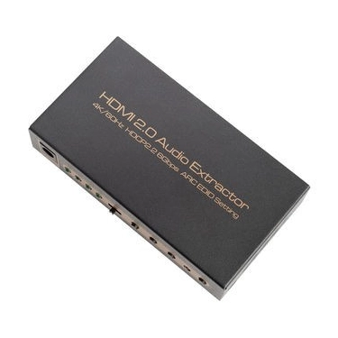 Конвертер HDMI в HDMI V2.0 з аудіоекстрактор AirBase