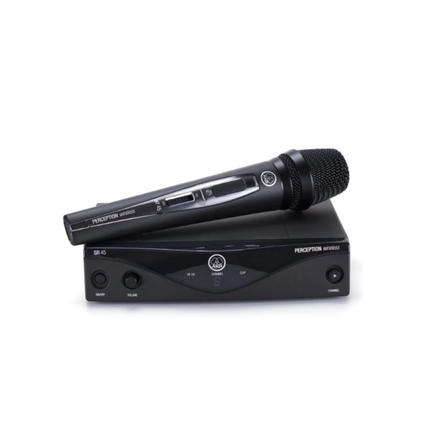 Вокальна радіосистема з ручним мікрофоном AKG Perception Wireless 45 Vocal Set BD U2 Вокальна радіосистема з ручним мікрофоном AKG Perception Wireless 45 Vocal Set BD U2