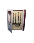 Межблочный фоно-кабель Van Den Hul D-501 Hybrid RCA-RCA 1.0 m