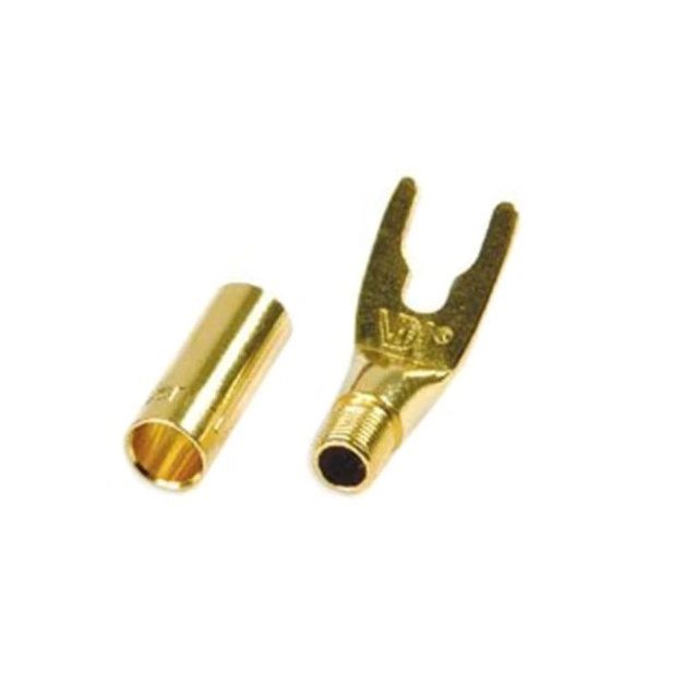 Акустичний конектор Van den Hul Gold plated Bus connector with Spade, 10 mm