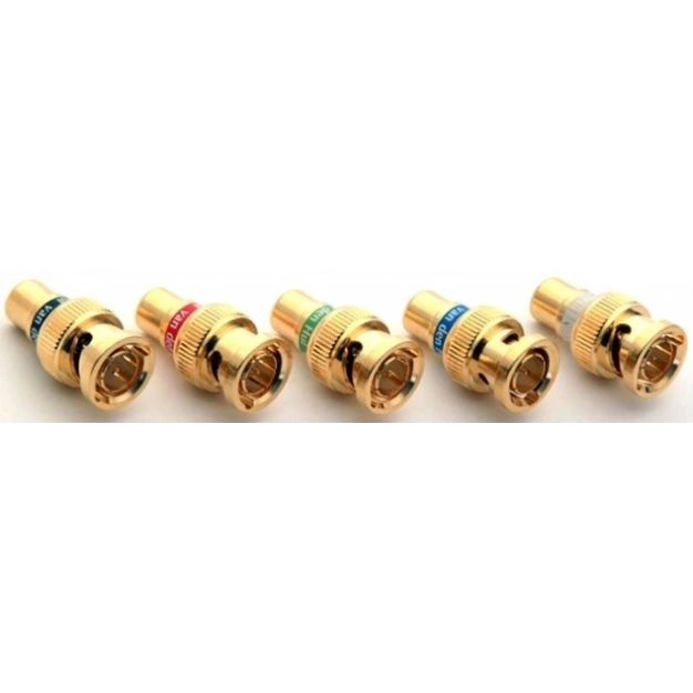 Аудио разъем-переходник Van Den Hul Cinch to BNC adapter plug with coloured band