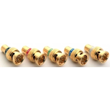 Аудіо роз'єм-перехідник Van Den Hul Cinch to BNC adapter plug with coloured band