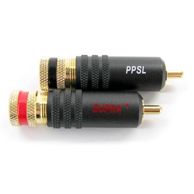 Роз'єм Supra PPSL RCA PLUG PAIR