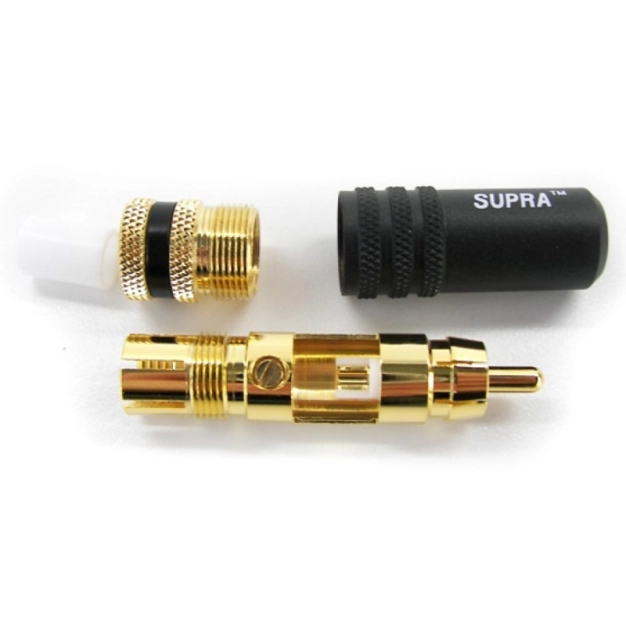 Роз'єм Supra PPSL RCA PLUG PAIR Роз'єм Supra PPSL RCA PLUG PAIR