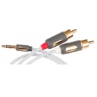 Кабель Mini-Jack - 2RCA Supra Cables MP-Cabel Mini Plug-2RCA 0.5м Кабель Mini-Jack - 2RCA Supra Cables MP-Cabel Mini Plug-2RCA 0.5м