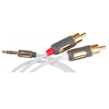 Кабель Mini-Jack - 2RCA Supra Cables MP-Cabel Mini Plug-2RCA 0.5м