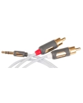 SUPRA AUX MP-CABLE MINI PLUG-2RCA