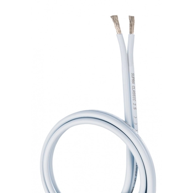 Speaker cable Supra Classic 2x2.5 White B200
