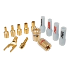 Роз'єм Supra Combicon Spade Part M6 Rhodium Роз'єм Supra Combicon Spade Part M6 Rhodium