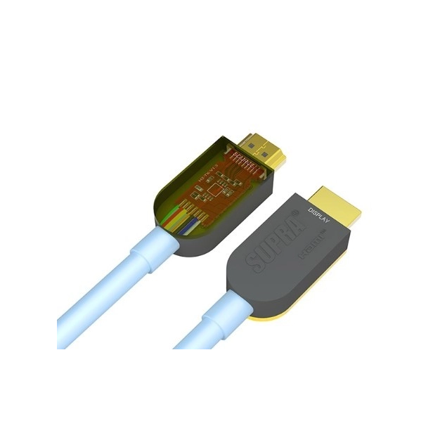 Кабель HDMI Supra HDMI-HDMI AOC 8K HDR 10m Кабель HDMI Supra HDMI-HDMI AOC 8K HDR 10m