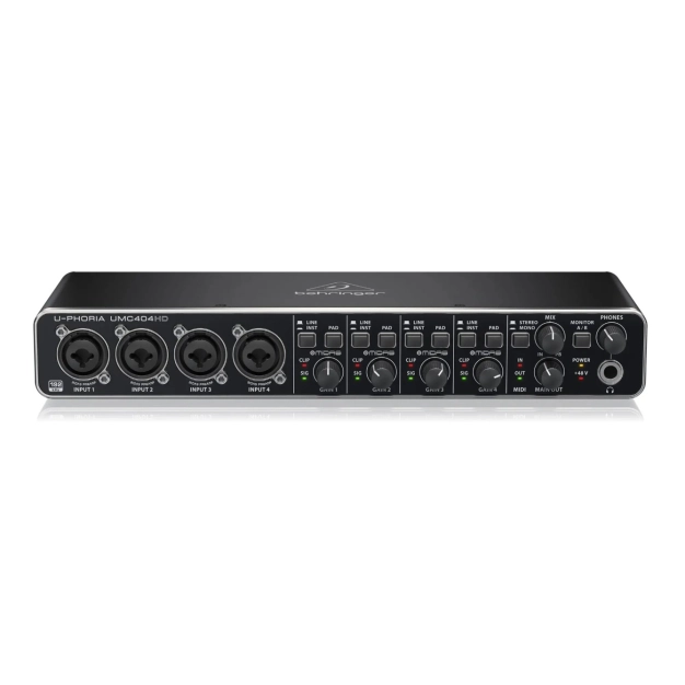 USB звукова карта Behringer UMC404HD USB звукова карта Behringer UMC404HD