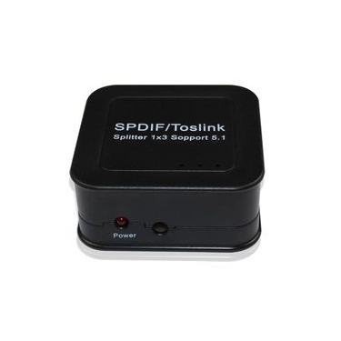 Спліттер оптичного SPDIF / TosLink сигналу 1х3 AirBase K-SP13OPT
