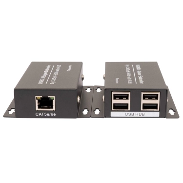 Подовжувач USB по кручений парі на 50 м AirBase IB-EXUSB4-2.0