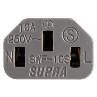 SUPRA MAINS PLUG SWF-10S FEMALE
