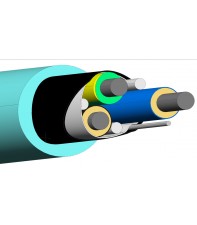 Мережевий кабель для підсилювача та аудіо апаратури Supra LORAD 3X1.5 Blue