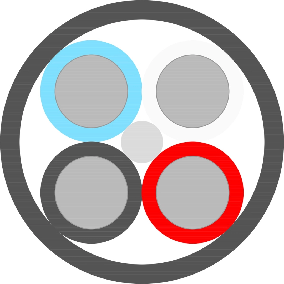 Акустичний кабель Supra SKYFLEX 4X1.6 FRHF Black Акустичний кабель Supra SKYFLEX 4X1.6 FRHF Black