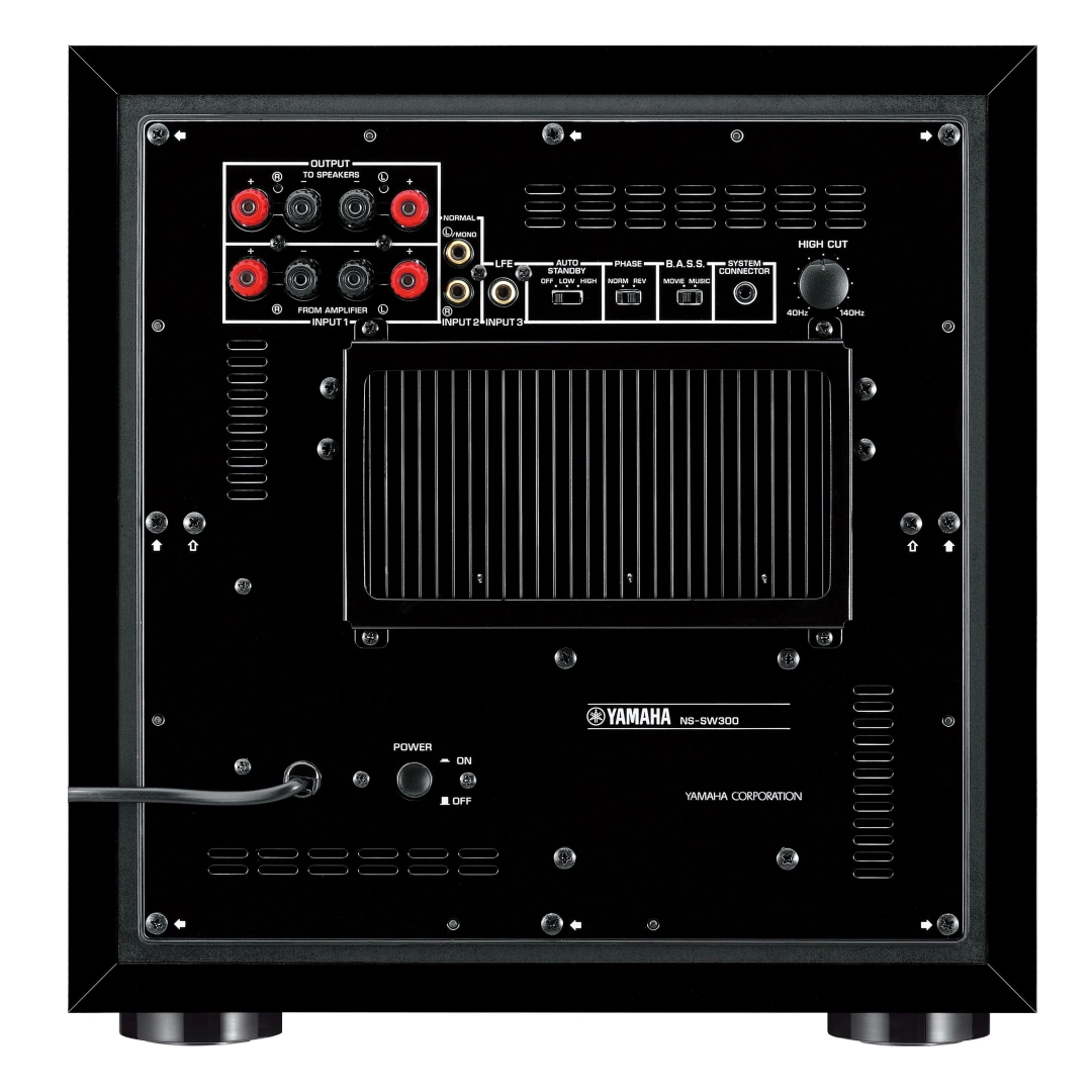 Савбуфер Yamaha NS-SW300 II Piano Black Савбуфер Yamaha NS-SW300 II Piano Black