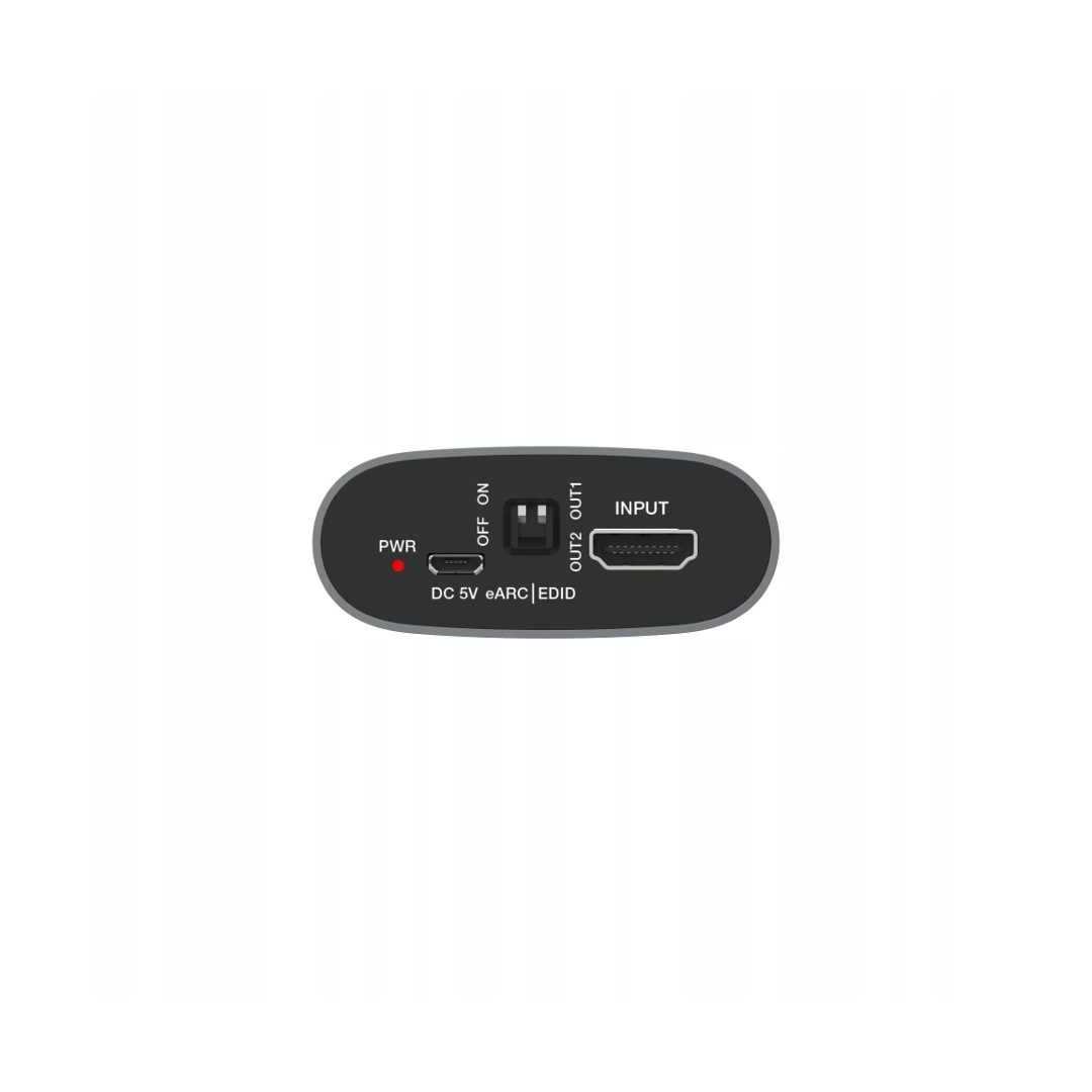 Аудіо екстрактор HDMI eARC ARC AirBase HD-MB08 18Gbps Аудіо екстрактор HDMI eARC ARC AirBase HD-MB08 18Gbps