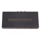 AirBase K-CN11A4K-EA HDMI в HDMI + аудіо Embedded & Extractor ARC 4K SPDIF Coaxial AirBase K-CN11A4K-EA HDMI в HDMI + аудіо Embedded & Extractor ARC 4K SPDIF Coaxial