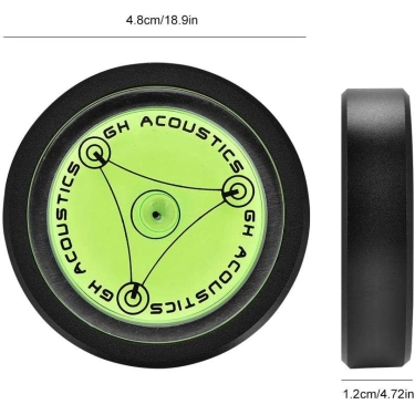 Пухирцевий рівень GH Acoustic Black