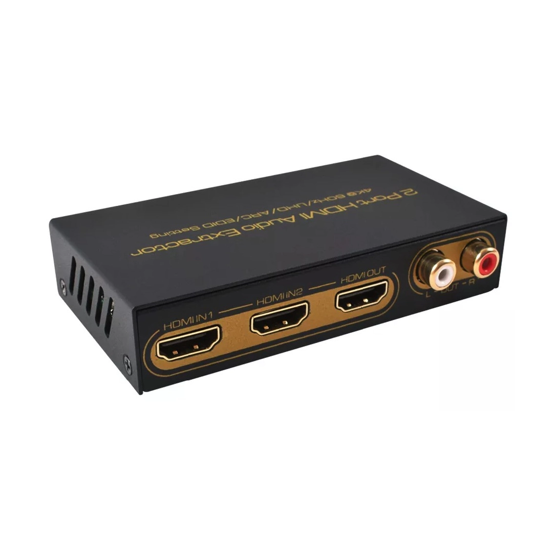 ASK HDCN0028M1 V2.0 HDMI 2X1 Audio Extractor Switcher