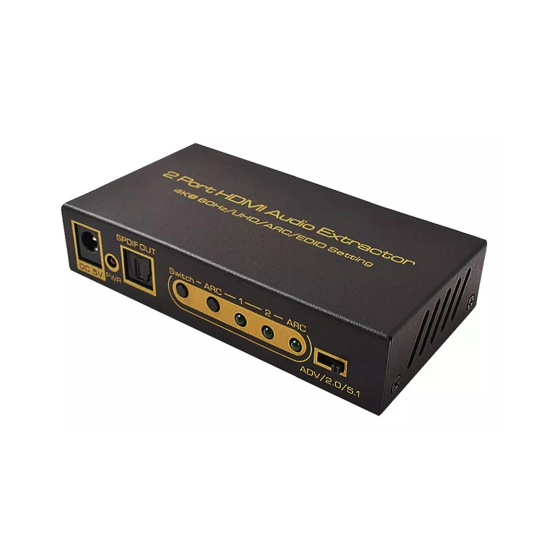 ASK HDCN0028M1 V2.0 HDMI 2X1 комутатор з аудіоекстрактором ASK HDCN0028M1 V2.0 HDMI 2X1 комутатор з аудіоекстрактором