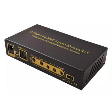 ASK HDCN0028M1 V2.0 HDMI 2X1 комутатор з аудіоекстрактором