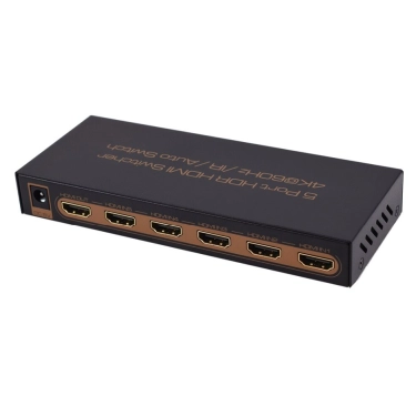 K-SW514K Перемикач HDMI 2.0 5x1 4K/60Hz з підтримкою HDCP 2.2