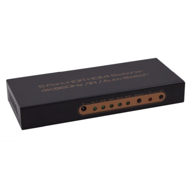 K-SW514K Перемикач HDMI 2.0 5x1 4K/60Hz з підтримкою HDCP 2.2
