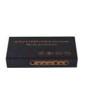 AirBase K-SW314KU Перемикач 3x1 HDMI 2.0 4K/60Hz Підтримка HDCP 2.2 З кабелем USB